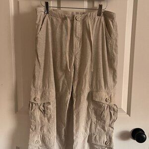 Guide Series Linen/Cotton Cargo Pants Size 8
